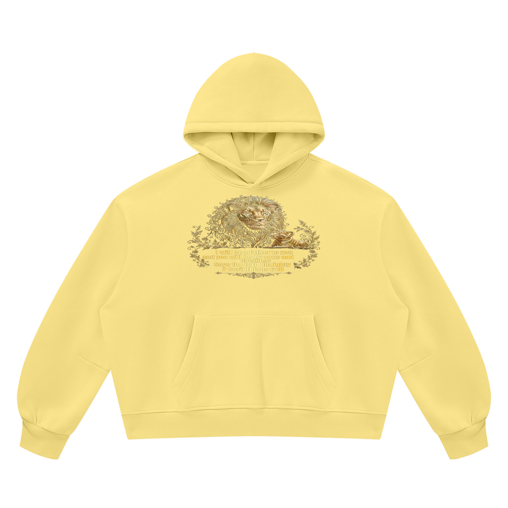 Bread Winner Alumni Unisex Vintage Wash Boxy Fleece Hoodie