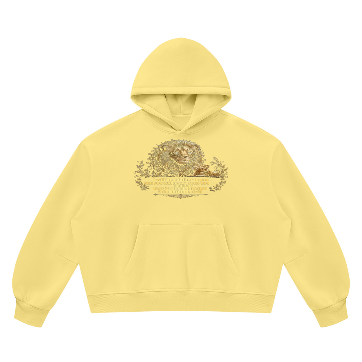 Bread Winner Alumni Unisex Vintage Wash Boxy Fleece Hoodie