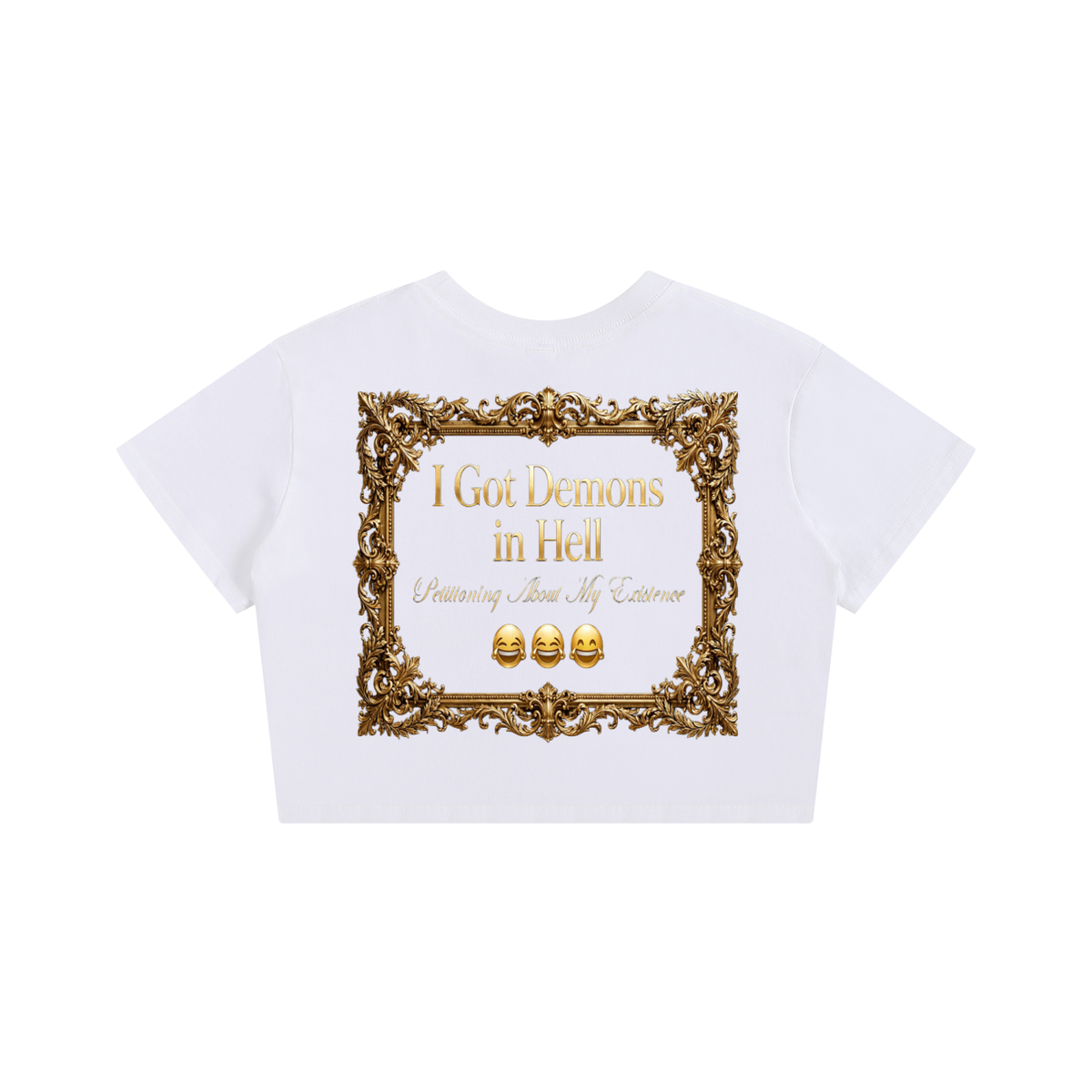 Baby Tee Seamless T-Shirt - 200 GSM
