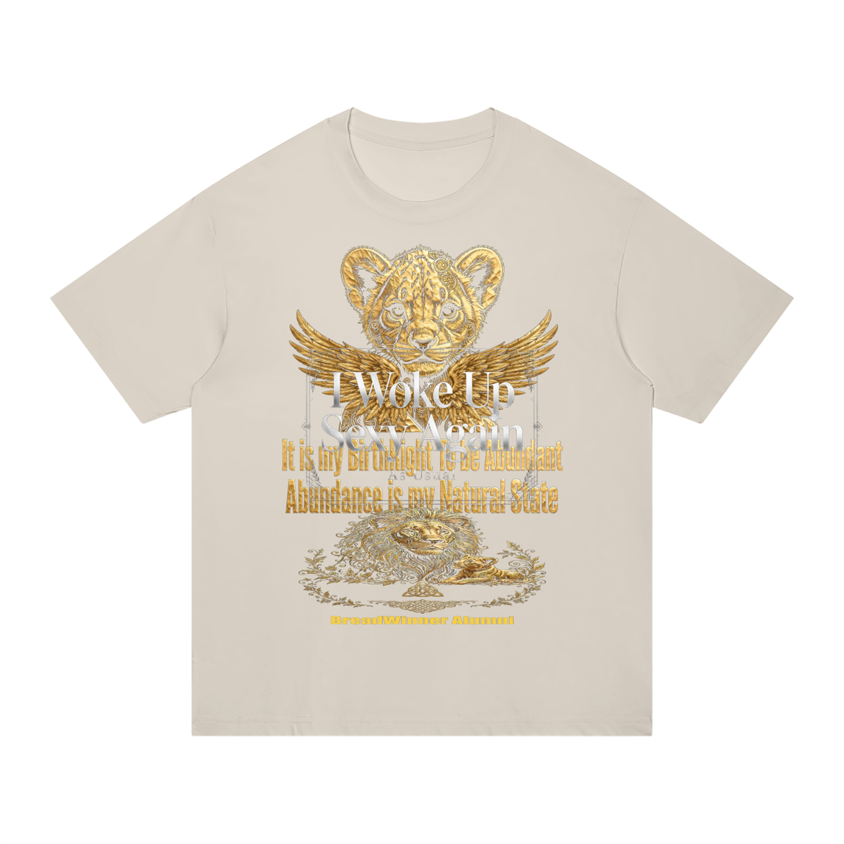 Abundance is My BirthRight Unisex Regular Fit Cotton T-Shirt