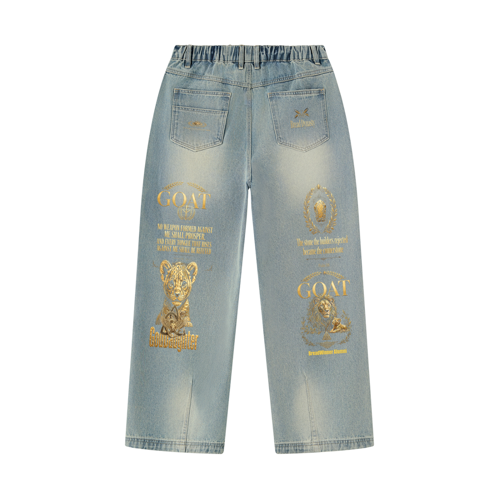 Bread Dynasty Goat Vintage Wash Denim Jeans