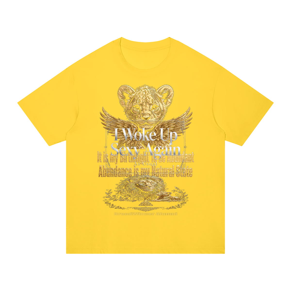 Abundance is My BirthRight Unisex Regular Fit Cotton T-Shirt