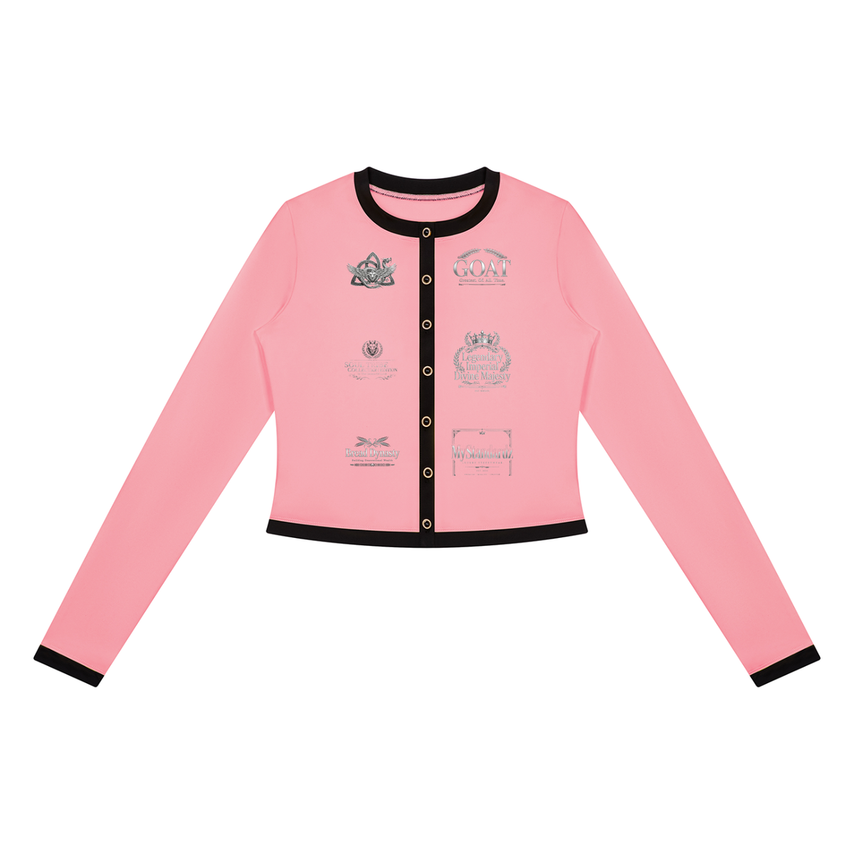 Bread Always Rise Women’s Color Block Yoga Sports Jacket