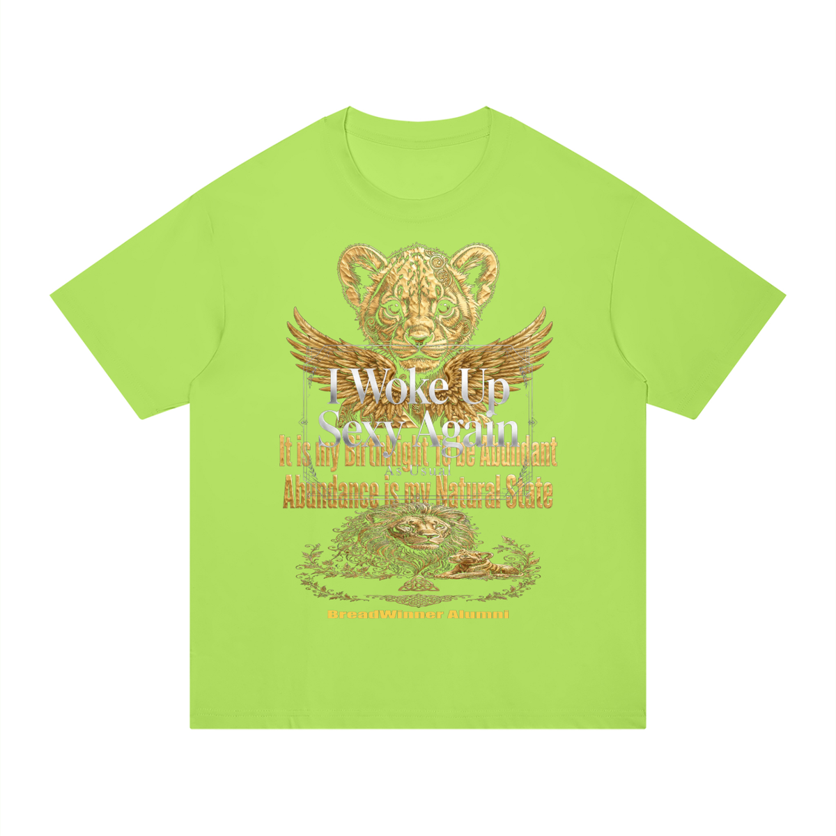 Abundance is My BirthRight Unisex Regular Fit Cotton T-Shirt