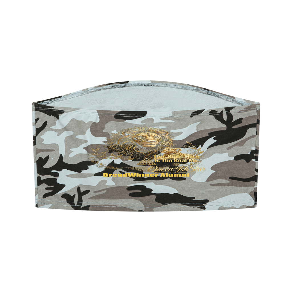 Boss Built On Self Success Camo Cropped Tube Top