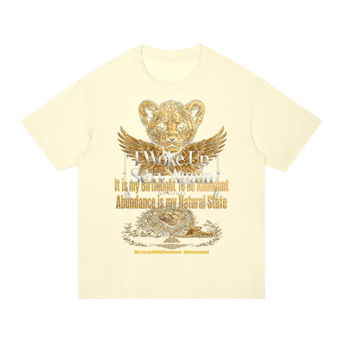 Abundance is My BirthRight Unisex Regular Fit Cotton T-Shirt