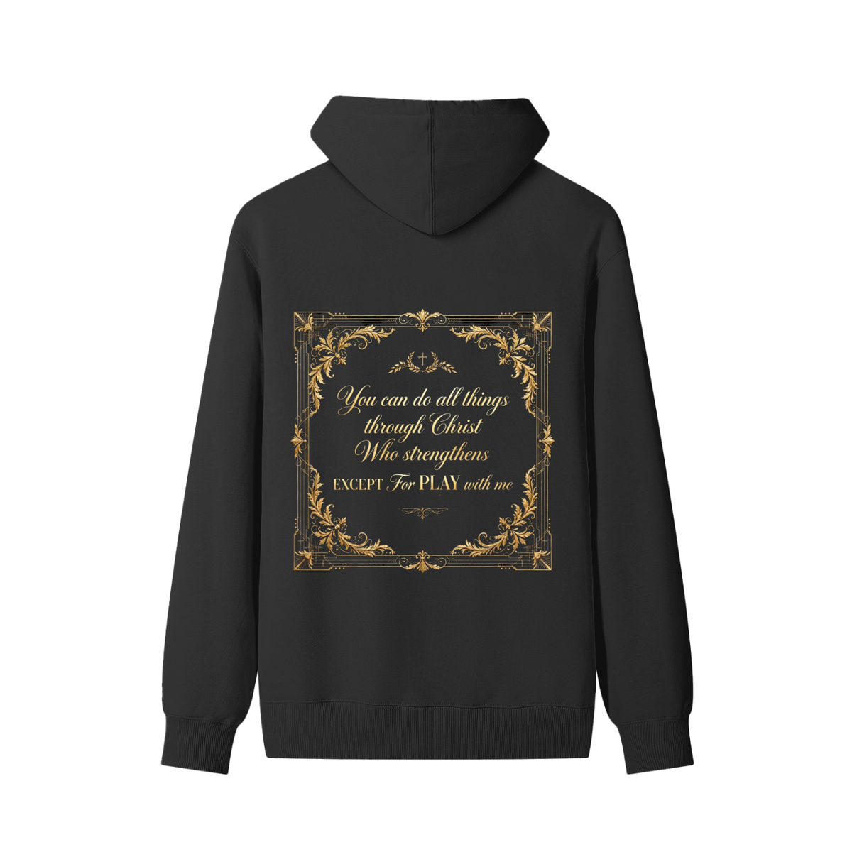 BigBro Slogan Leave Me Alone Classic Unisex Cotton Hoodie