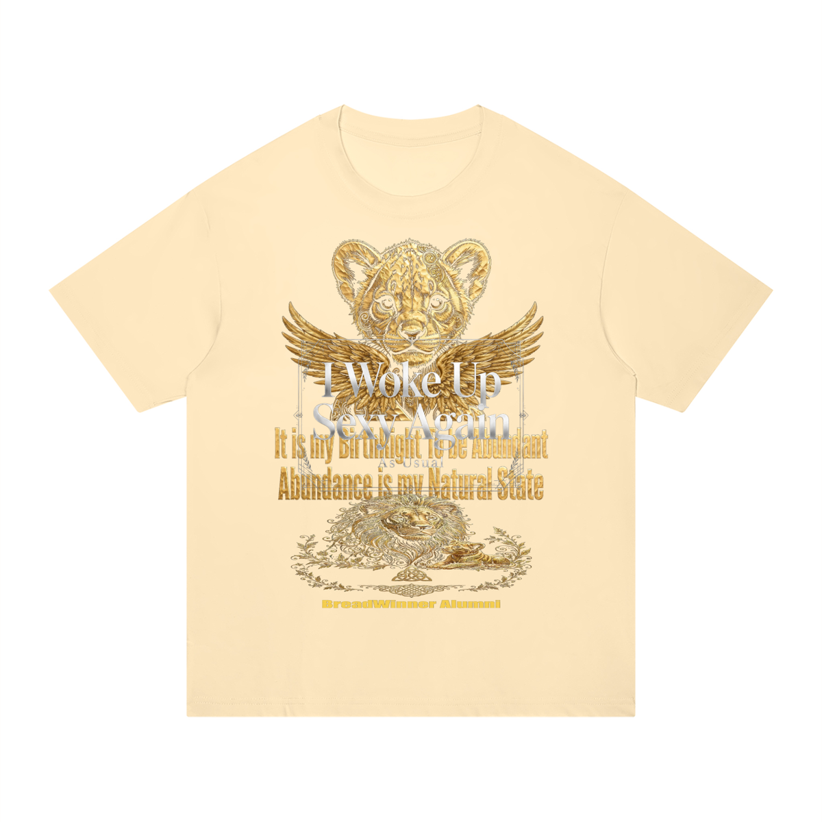 Abundance is My BirthRight Unisex Regular Fit Cotton T-Shirt