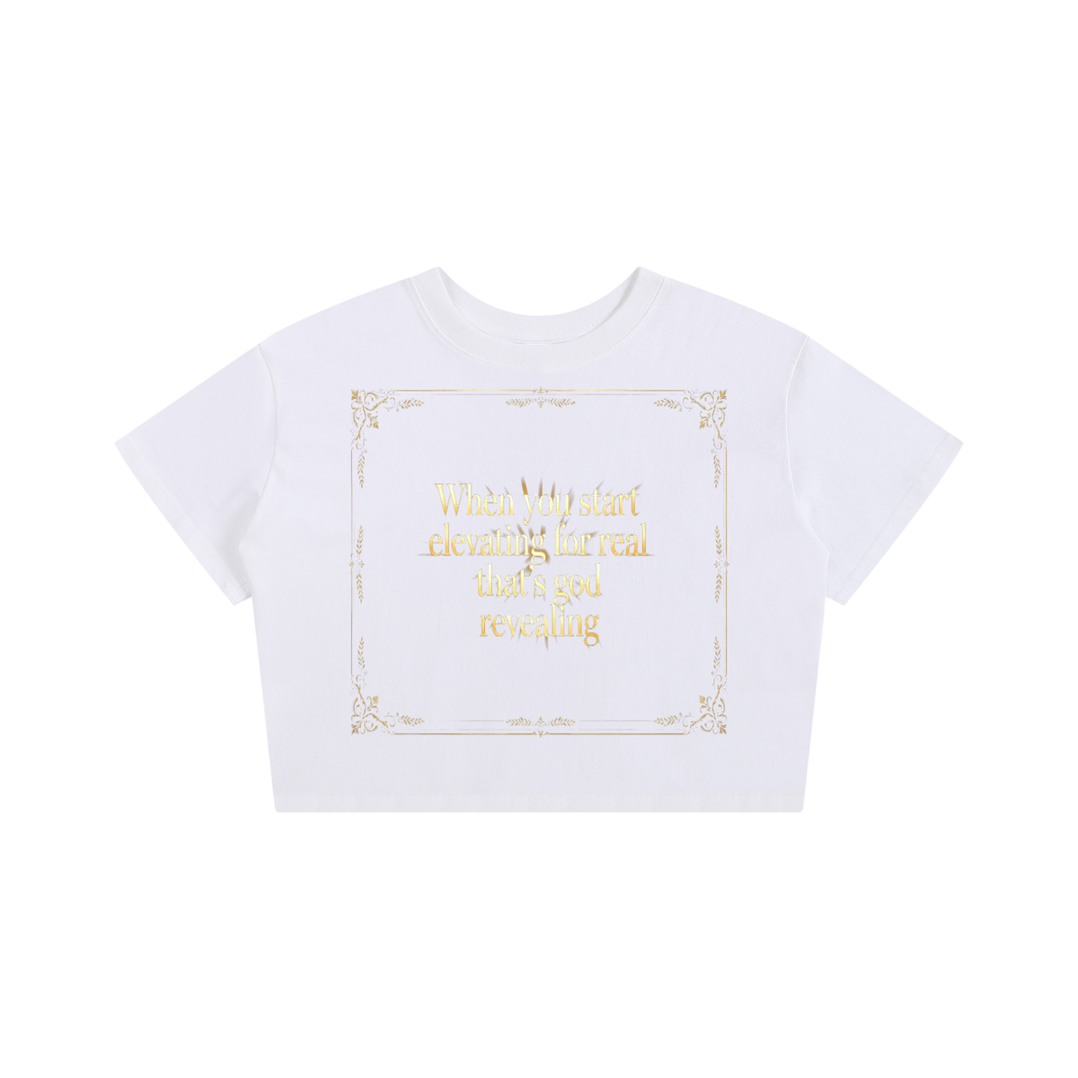 Baby Tee Seamless T-Shirt - 200 GSM
