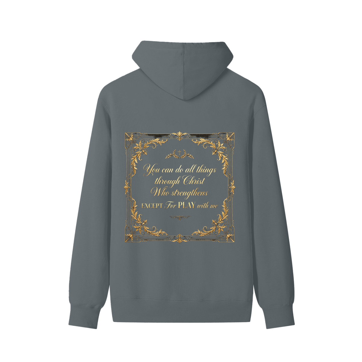 BigBro Slogan Leave Me Alone Classic Unisex Cotton Hoodie