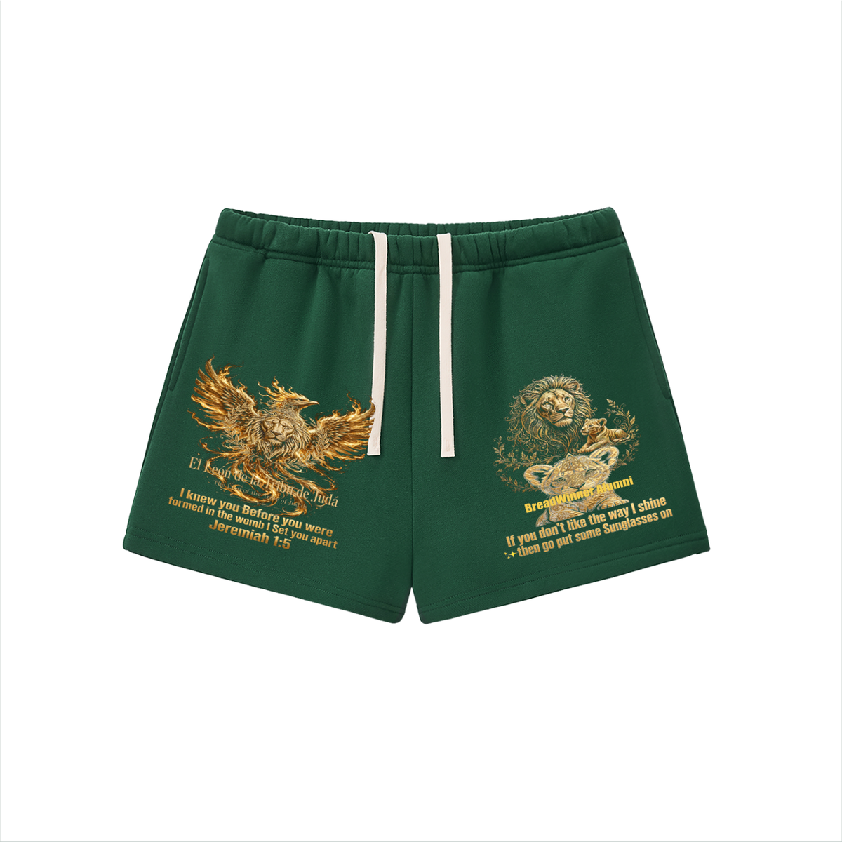 Bread Winner Alumni Essential Fleece Drawstring Sweatshorts