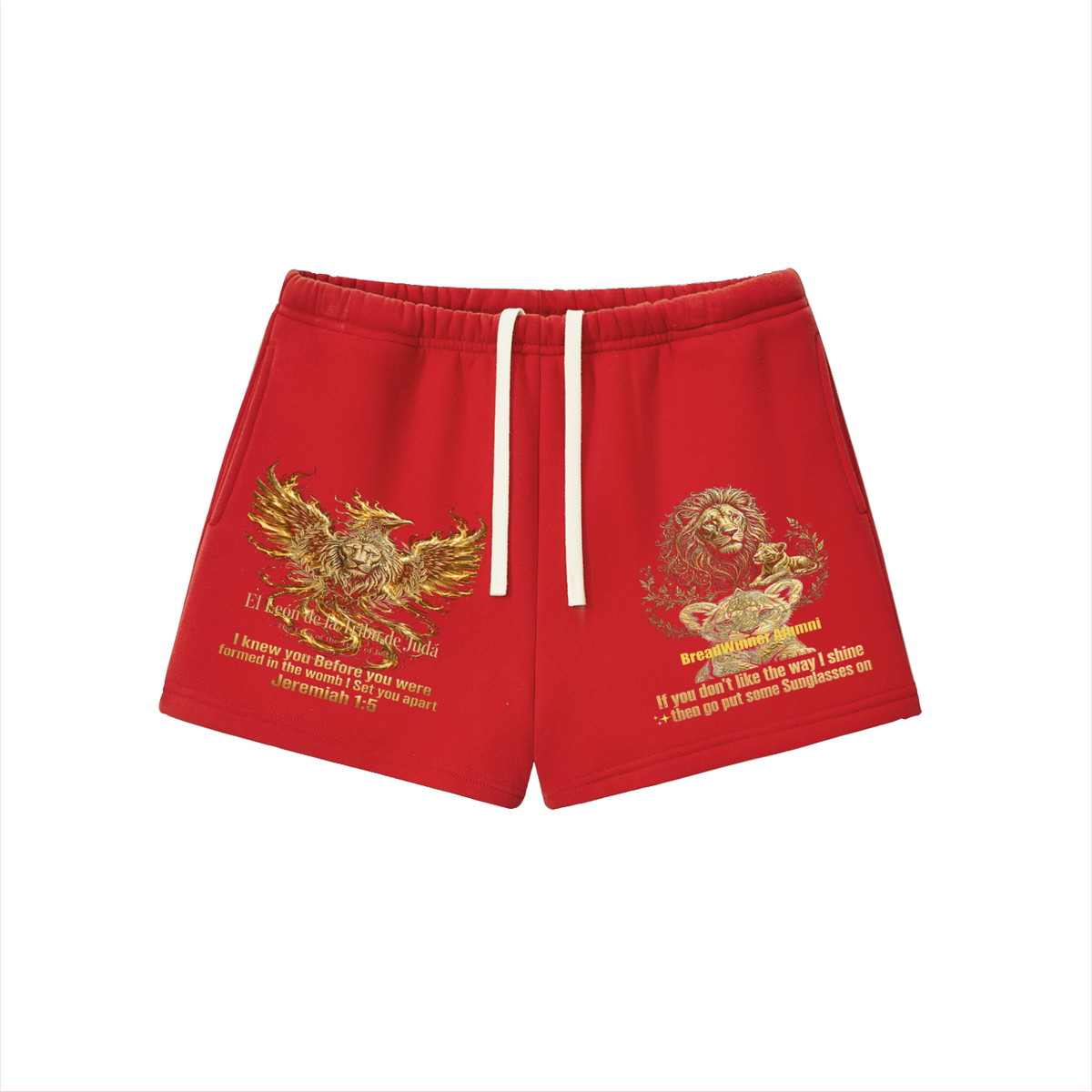 Bread Winner Alumni Essential Fleece Drawstring Sweatshorts