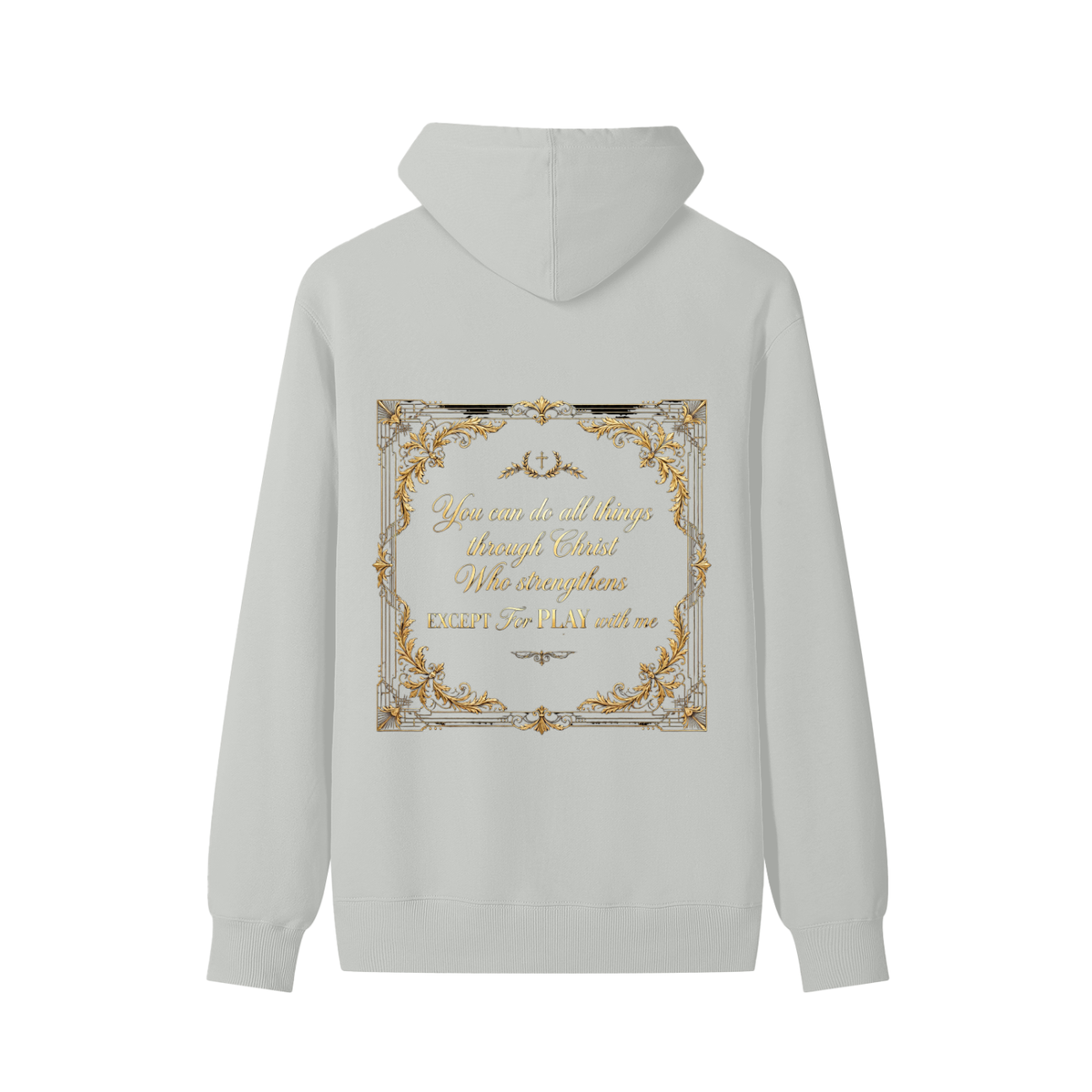 BigBro Slogan Leave Me Alone Classic Unisex Cotton Hoodie