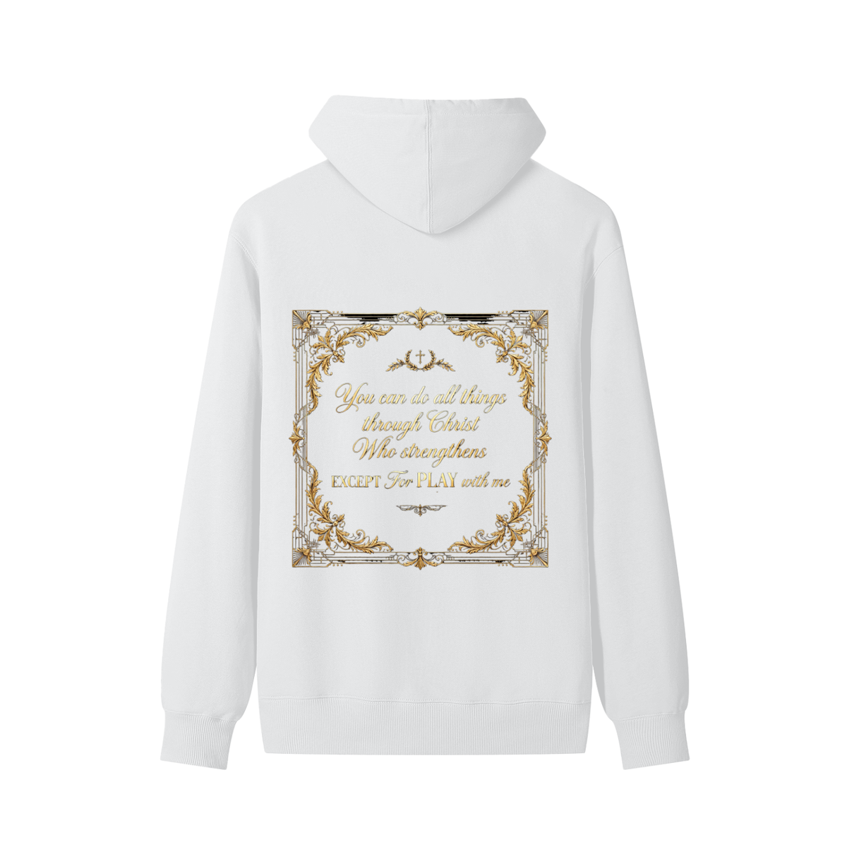 BigBro Slogan Leave Me Alone Classic Unisex Cotton Hoodie