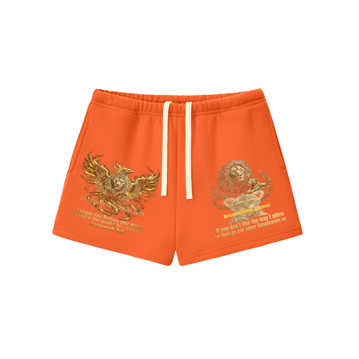 Bread Winner Alumni Essential Fleece Drawstring Sweatshorts