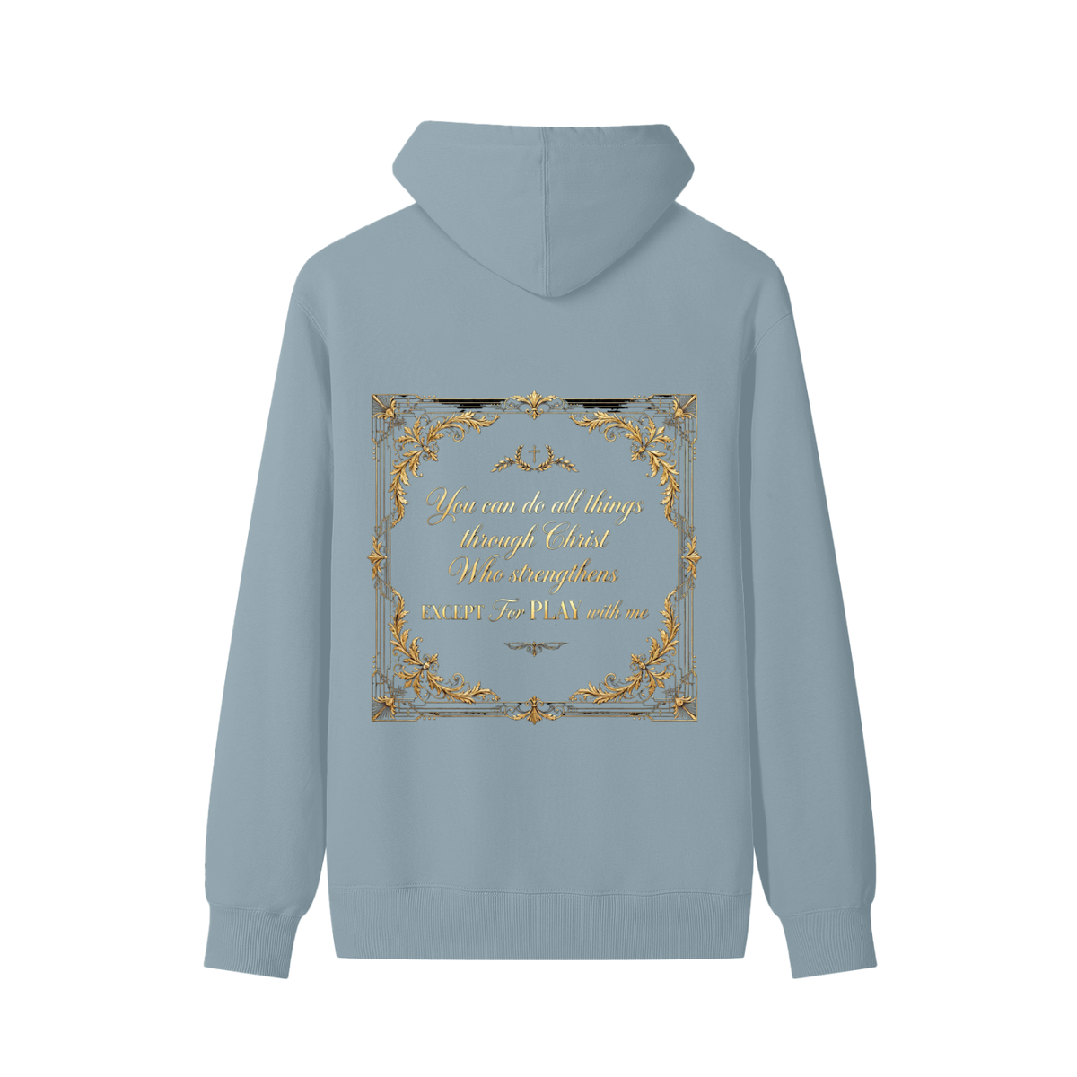 BigBro Slogan Leave Me Alone Classic Unisex Cotton Hoodie